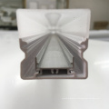 Extrusion de diffuseur en aluminium Profils en plastique Accessoire léger